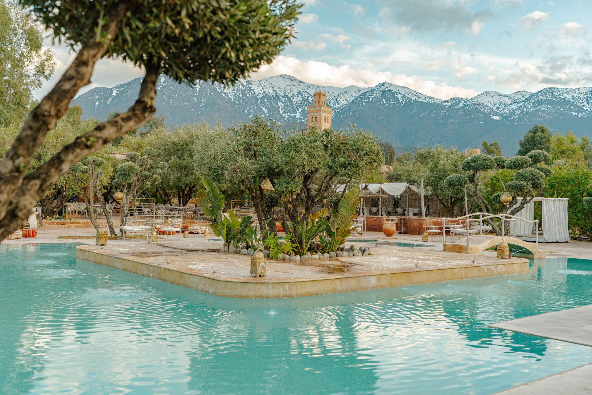 Ksar Shama — Bannière piscine